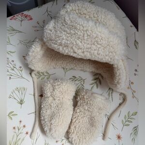 H&M Baby Trapper Hat and Mittens